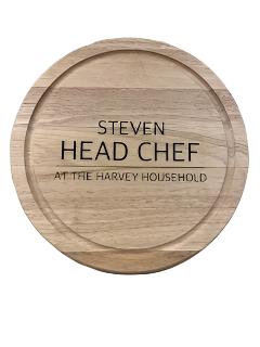 Custom Round Chopping Board